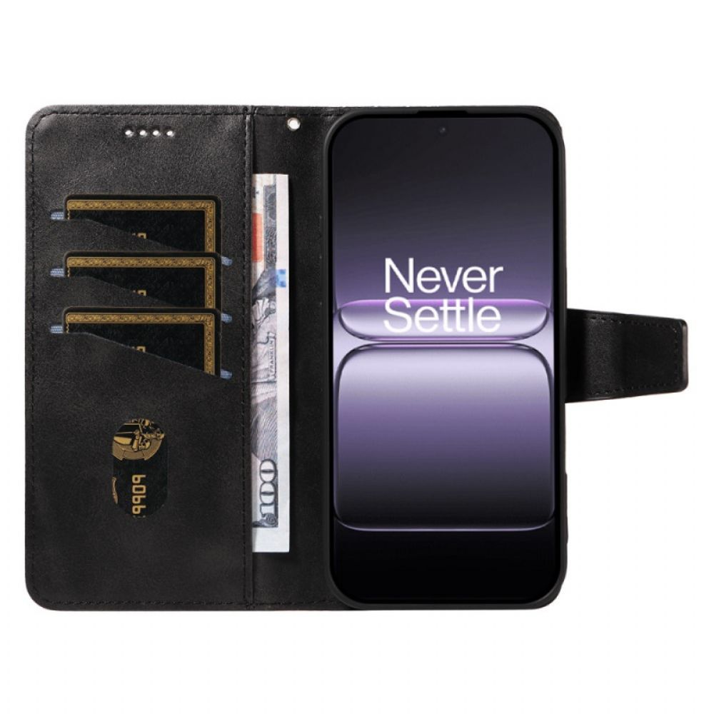 Folio-hoesje Oneplus Nord 5 Telefoonhoesje Diamantrand