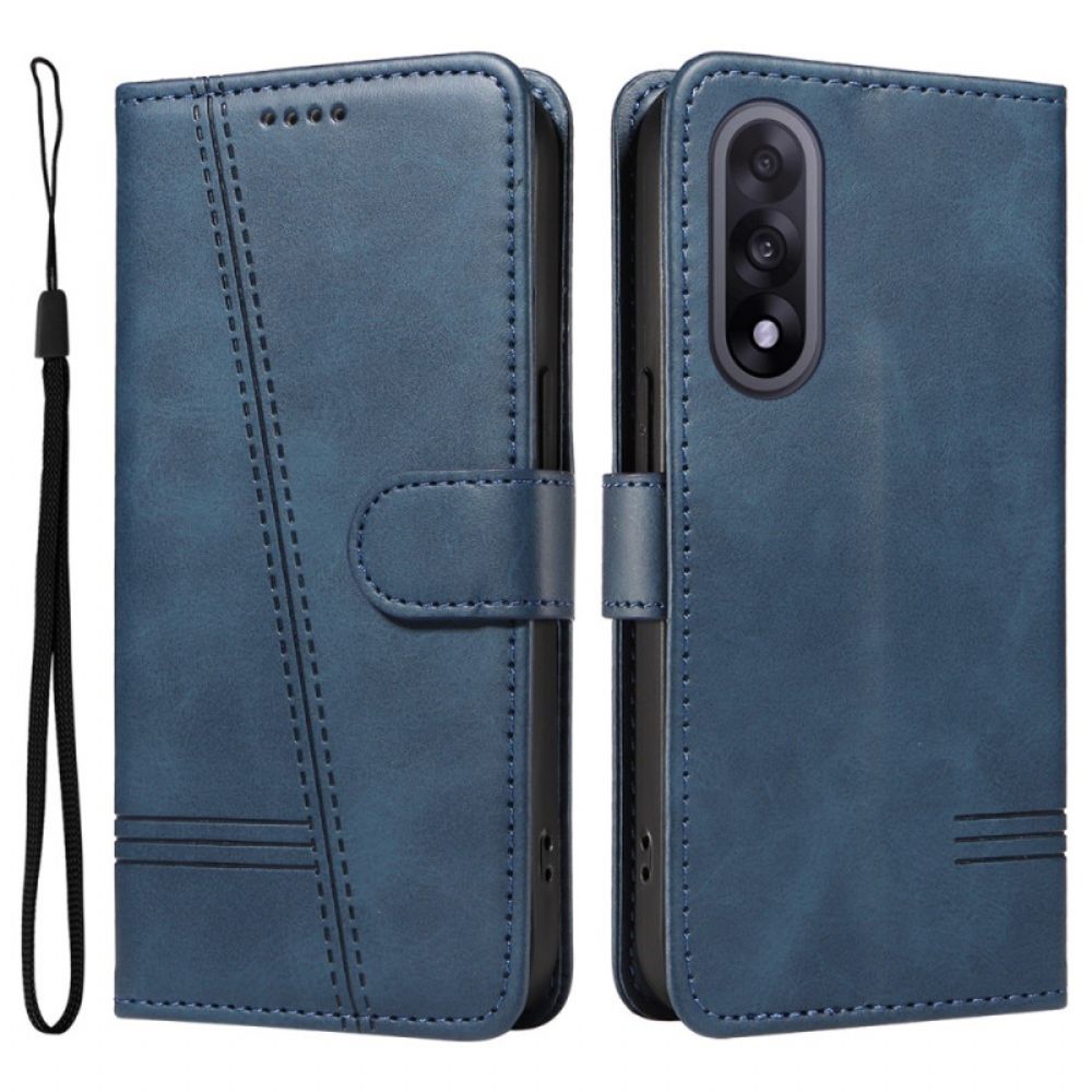 Folio-hoesje Oneplus Nord 5 Telefoonhoesje Geometrische Lijnen