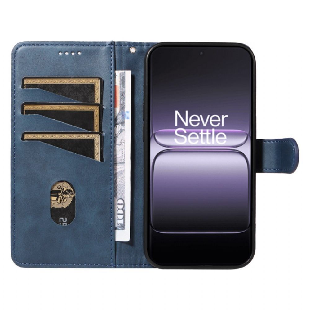 Folio-hoesje Oneplus Nord 5 Telefoonhoesje Geometrische Lijnen