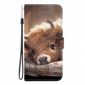 Folio-hoesje Oneplus Nord 5 Telefoonhoesje Kalfsleer