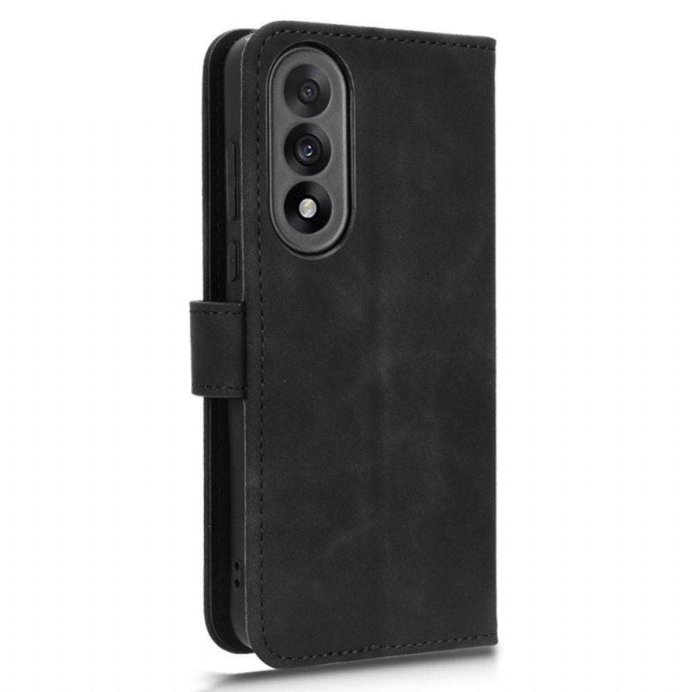 Folio-hoesje Oneplus Nord 5 Telefoonhoesje Suède-effect