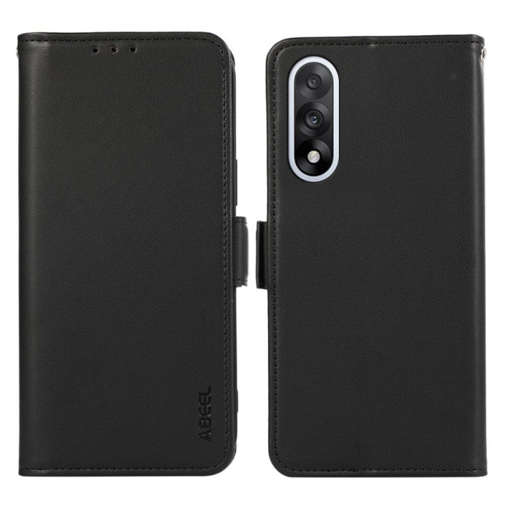 Hoesje Oneplus Nord 5 Abeel Leren Rfid-portemonnee