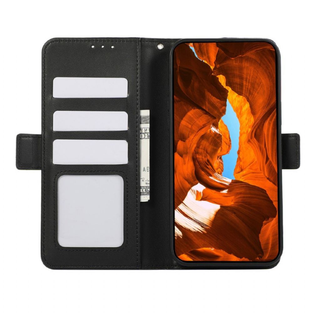 Hoesje Oneplus Nord 5 Abeel Leren Rfid-portemonnee