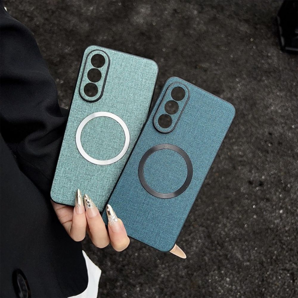 Hoesje Oneplus Nord 5 Magsafe-compatibel Stof Bescherming Hoesje