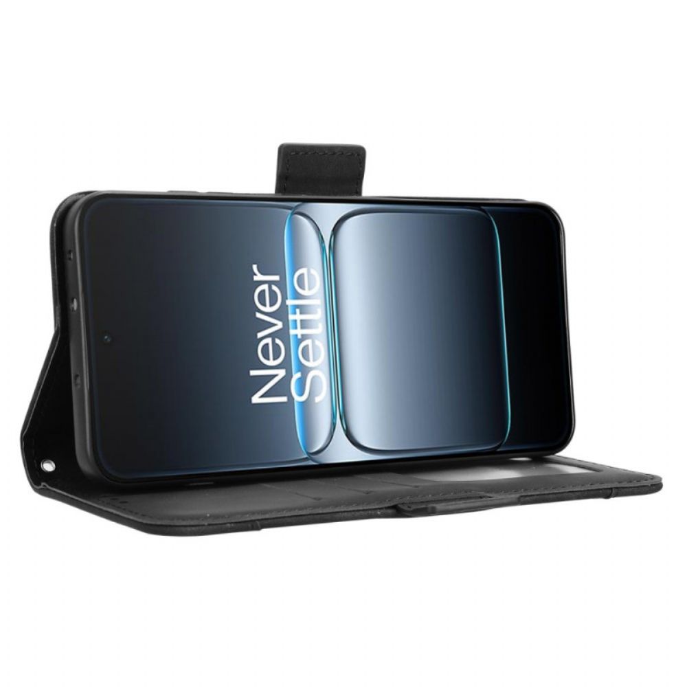 Leren Hoesje Oneplus Nord 5 Meerdere Kaarten Bescherming Hoesje