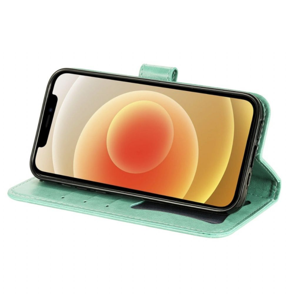 Leren Hoesje Voor Oneplus Nord 5 Mandalaprint