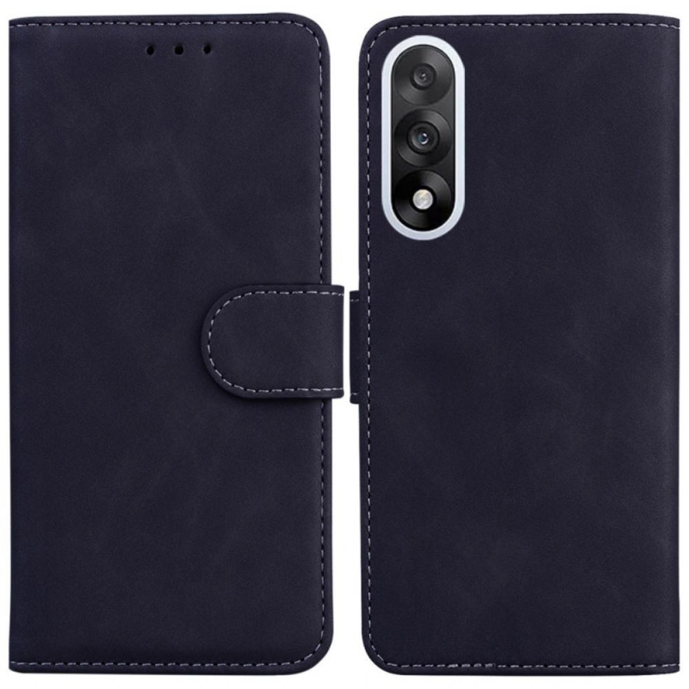 Leren Hoesje Voor Oneplus Nord 5 Suède-effect