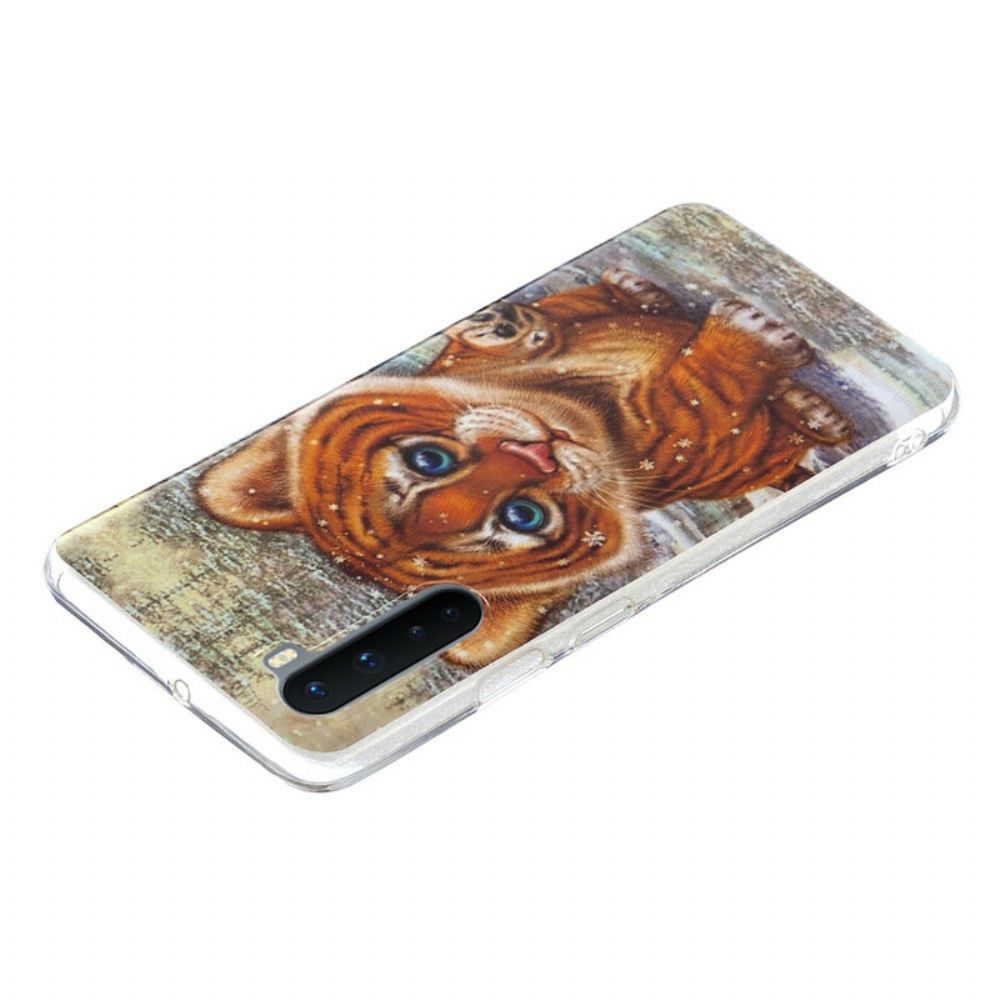 Hoesje voor OnePlus Nord Baby Tijger