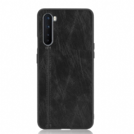 Hoesje voor OnePlus Nord Stijl Lederen Stiksels