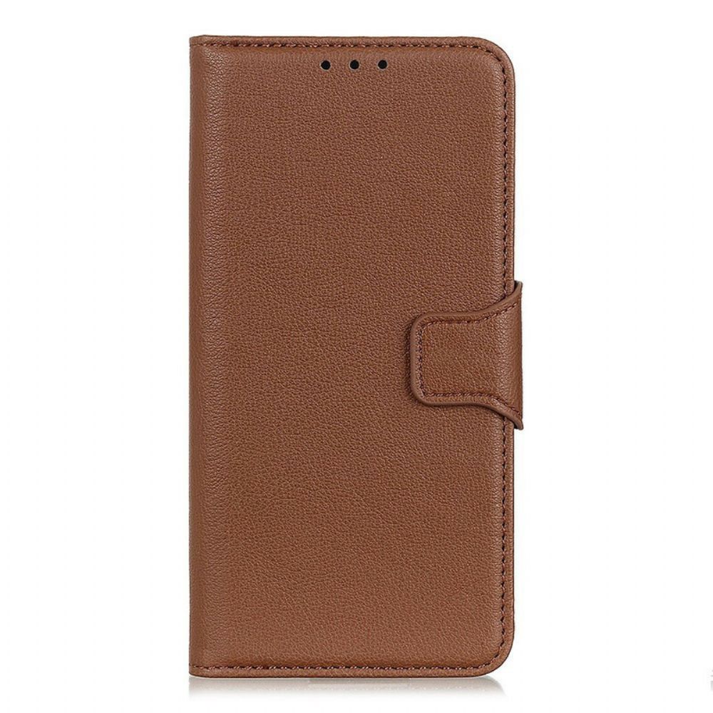 Leren Hoesje voor OnePlus Nord Lichi Lederen Stijl