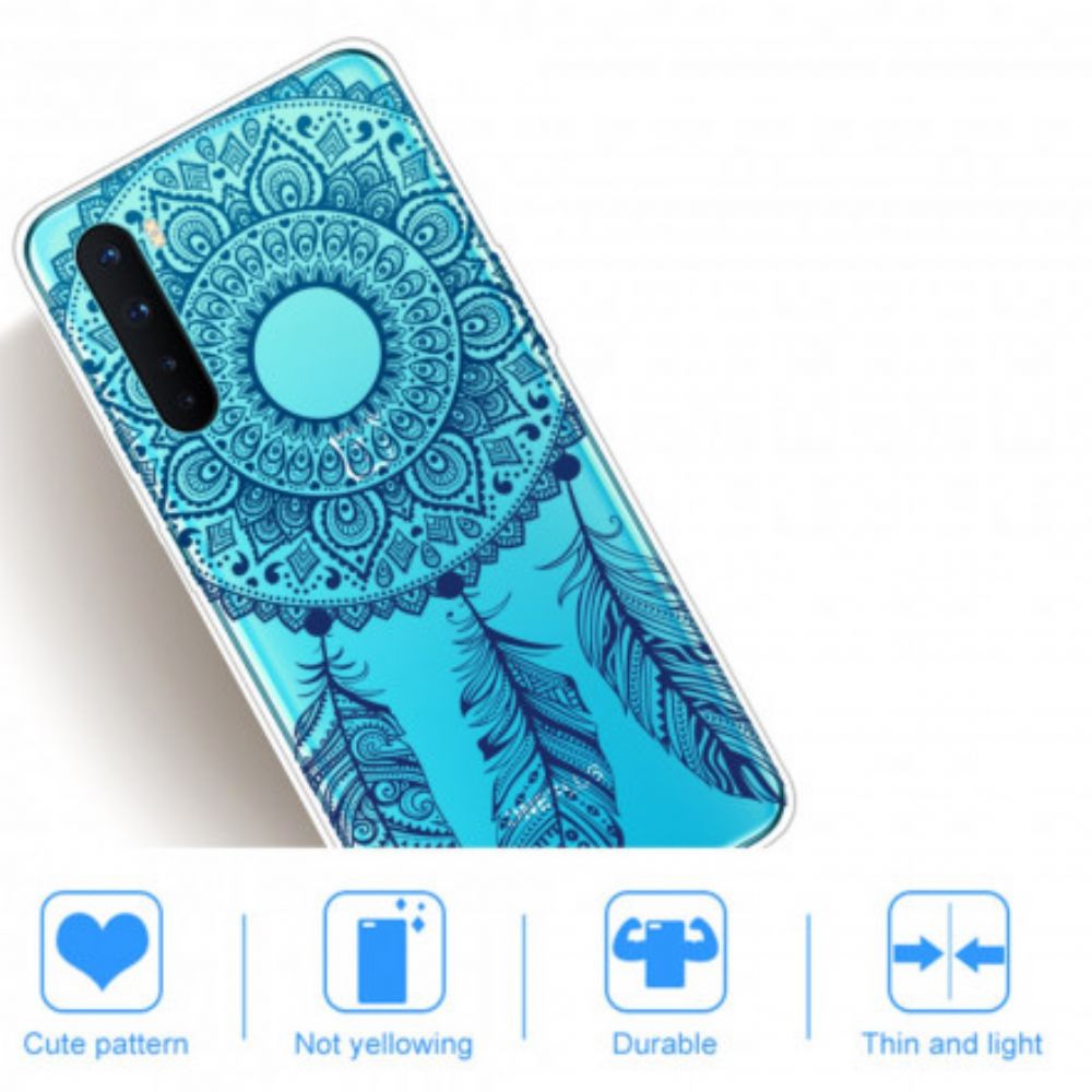 Telefoonhoesje voor OnePlus Nord Enkelvoudige Bloemenmandala
