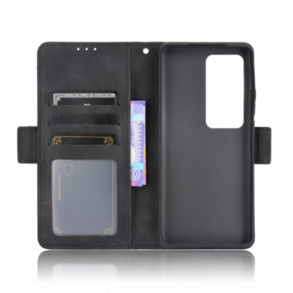 Flip Case voor Vivo X60 Pro Plus Eerste Klas Multi-kaart