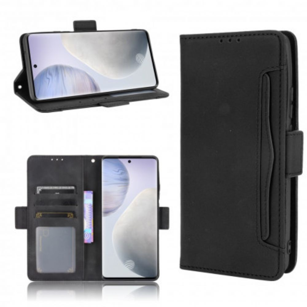 Flip Case voor Vivo X60 Pro Plus Eerste Klas Multi-kaart