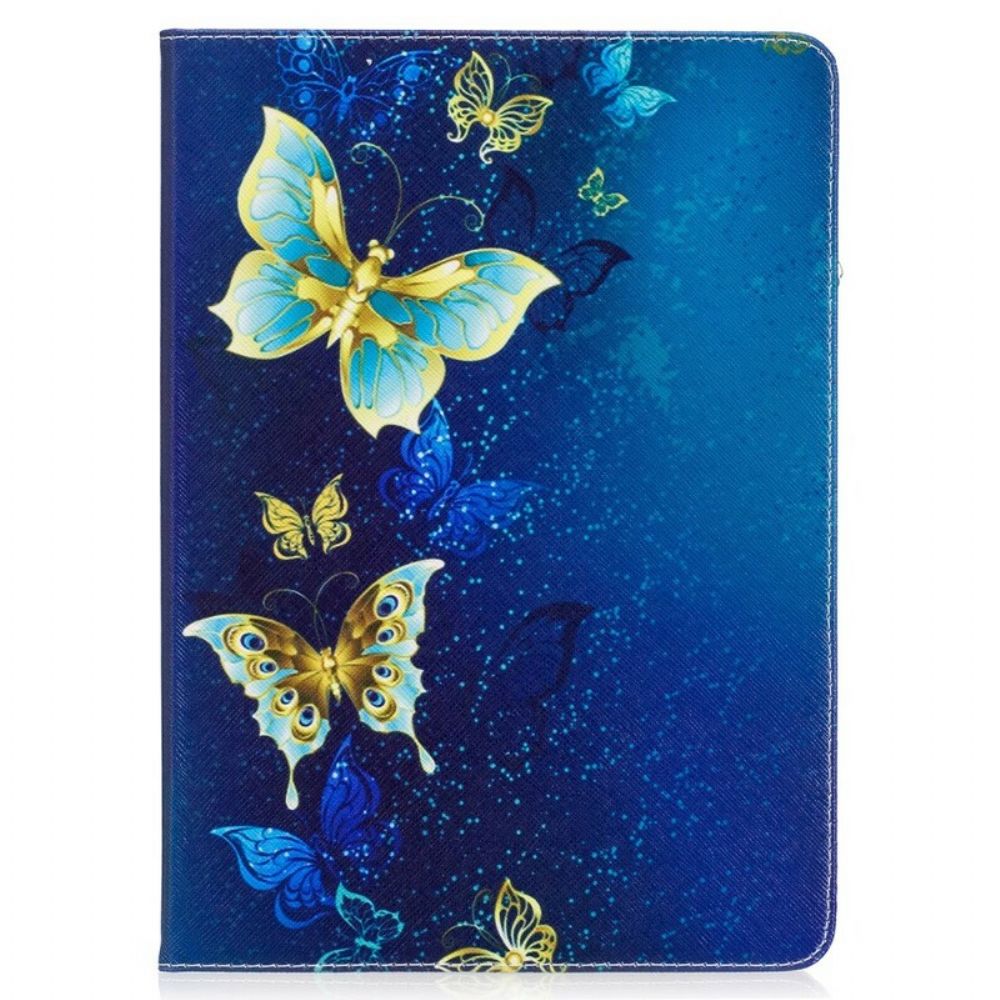 Folio-hoesje voor iPad Air Vlinders In De Nacht