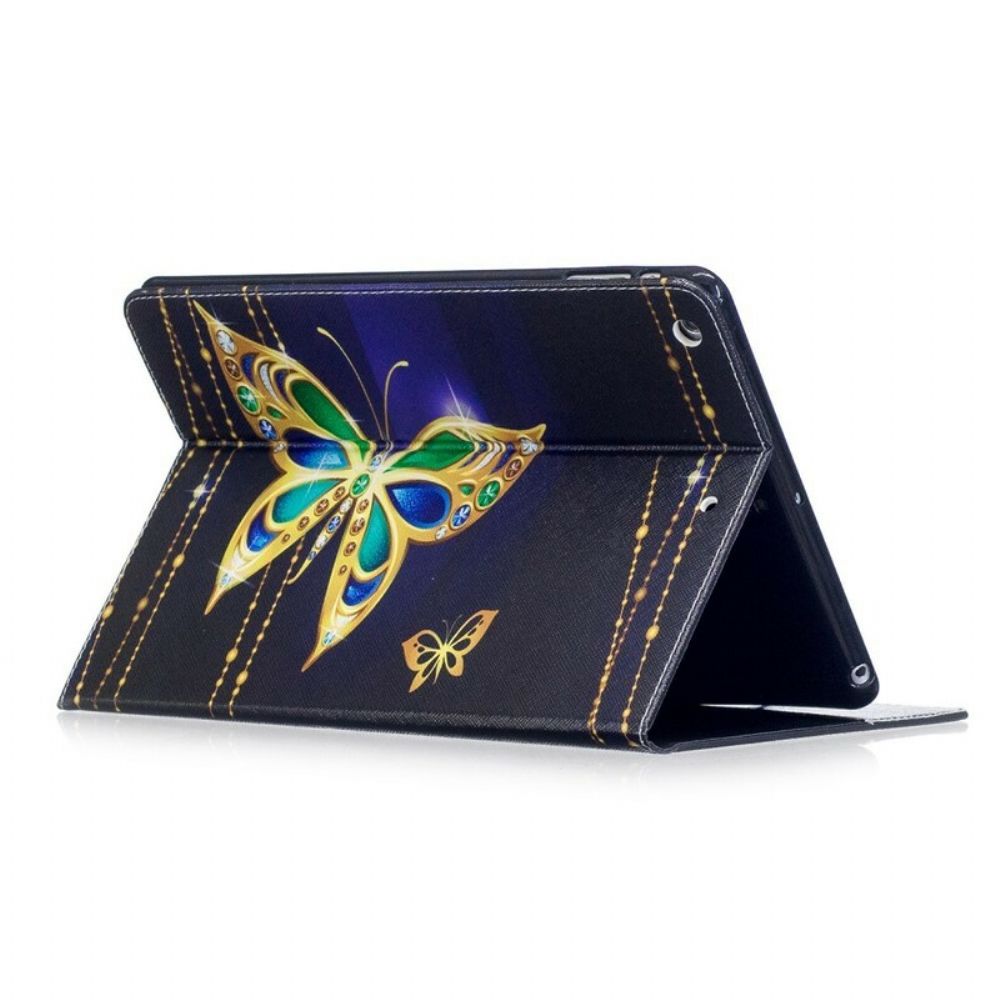Leren Hoesje voor iPad Air Magische Vlinder