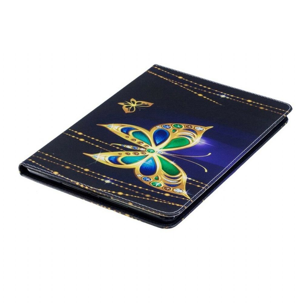 Leren Hoesje voor iPad Air Magische Vlinder