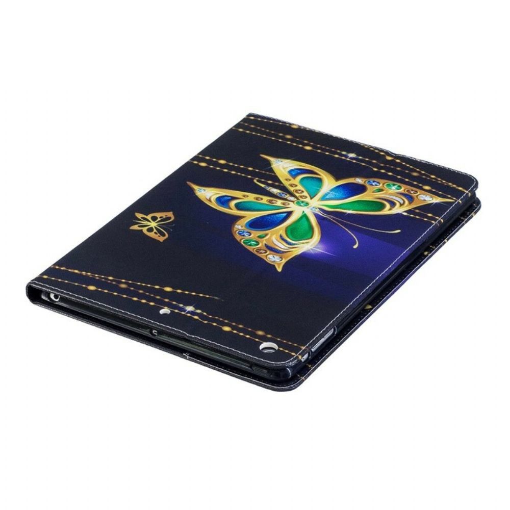 Leren Hoesje voor iPad Air Magische Vlinder
