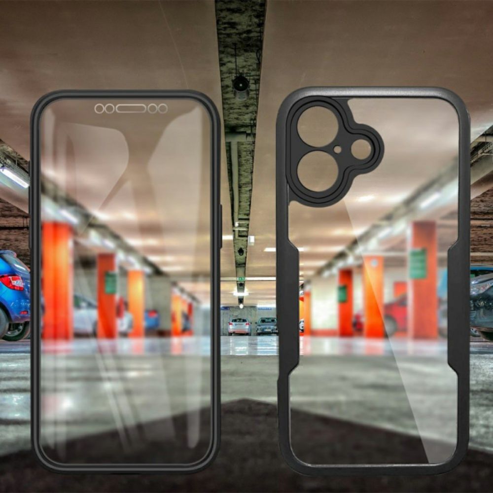 Case Hoesje iPhone 17 Telefoonhoesje 360 Graden Bescherming Transparant