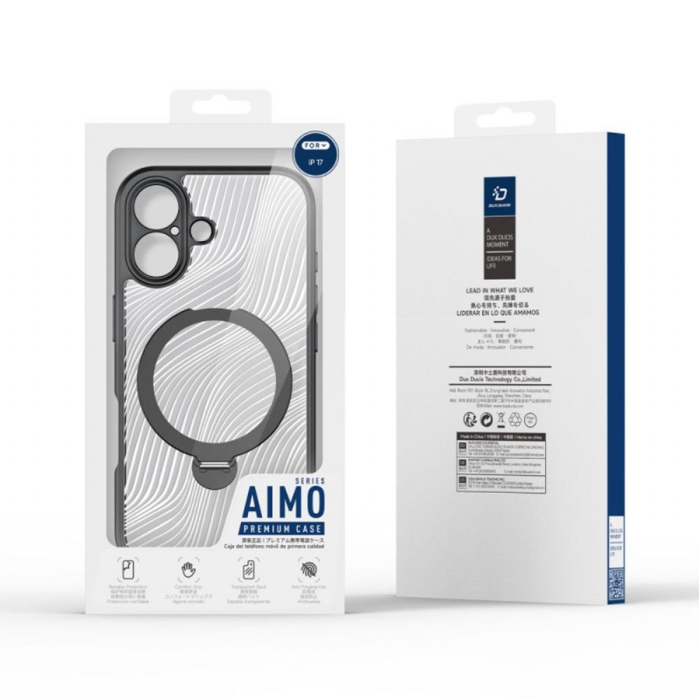Case Hoesje iPhone 17 Telefoonhoesje Magsafe Met Standaard Aimo Series Dux Ducis