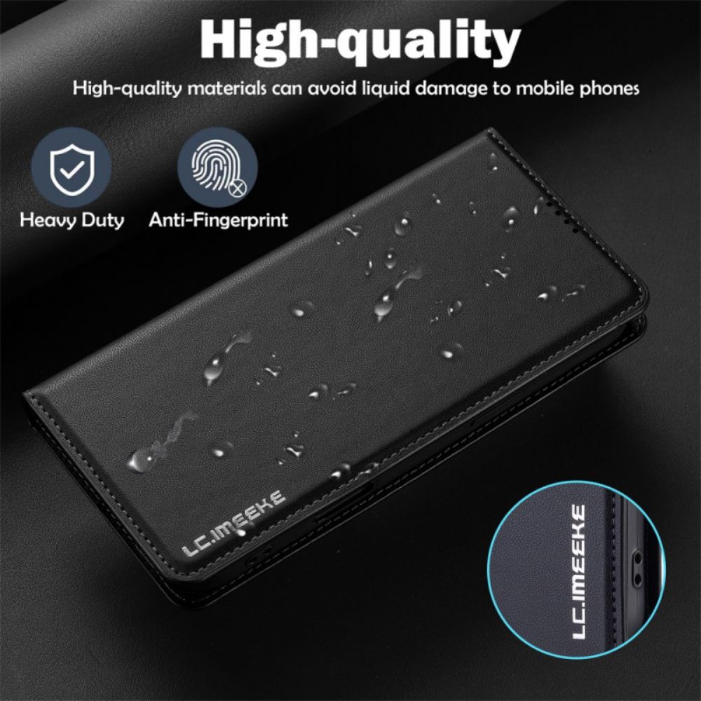 Folio-hoesje iPhone 17 Klassieke Lcimeeke Bescherming Hoesje