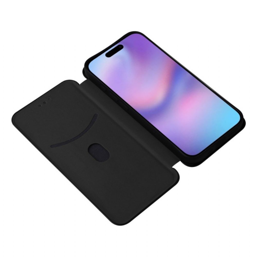 Folio-hoesje iPhone 17 Koolstofvezel