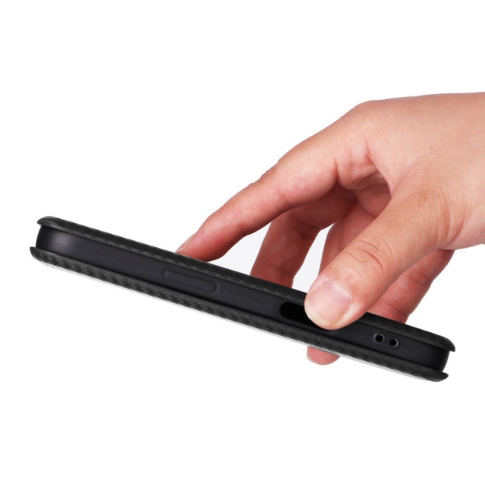 Folio-hoesje iPhone 17 Koolstofvezel