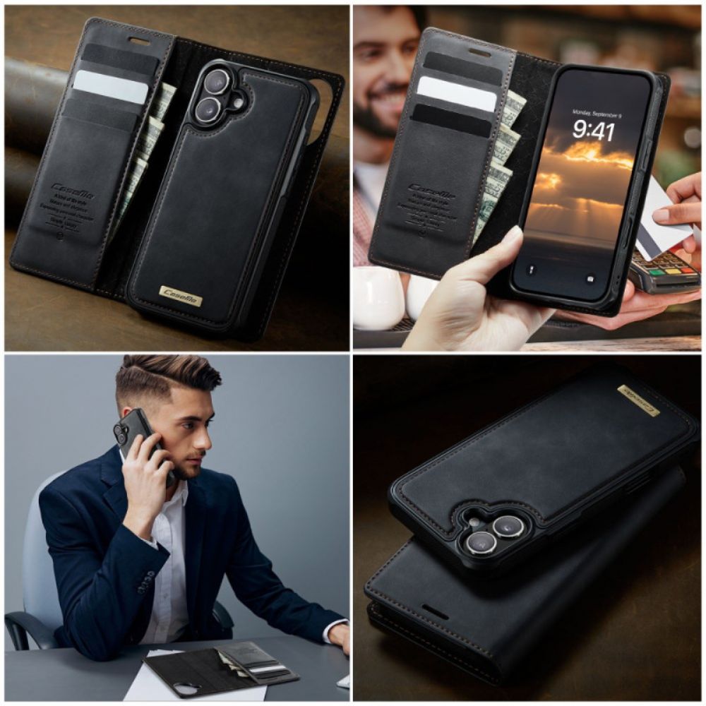 Folio-hoesje iPhone 17 Magsafe-compatibele Afneembare Hoes Met Rfid-bescherming