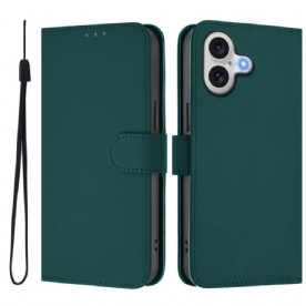 Folio-hoesje iPhone 17 Monochroom