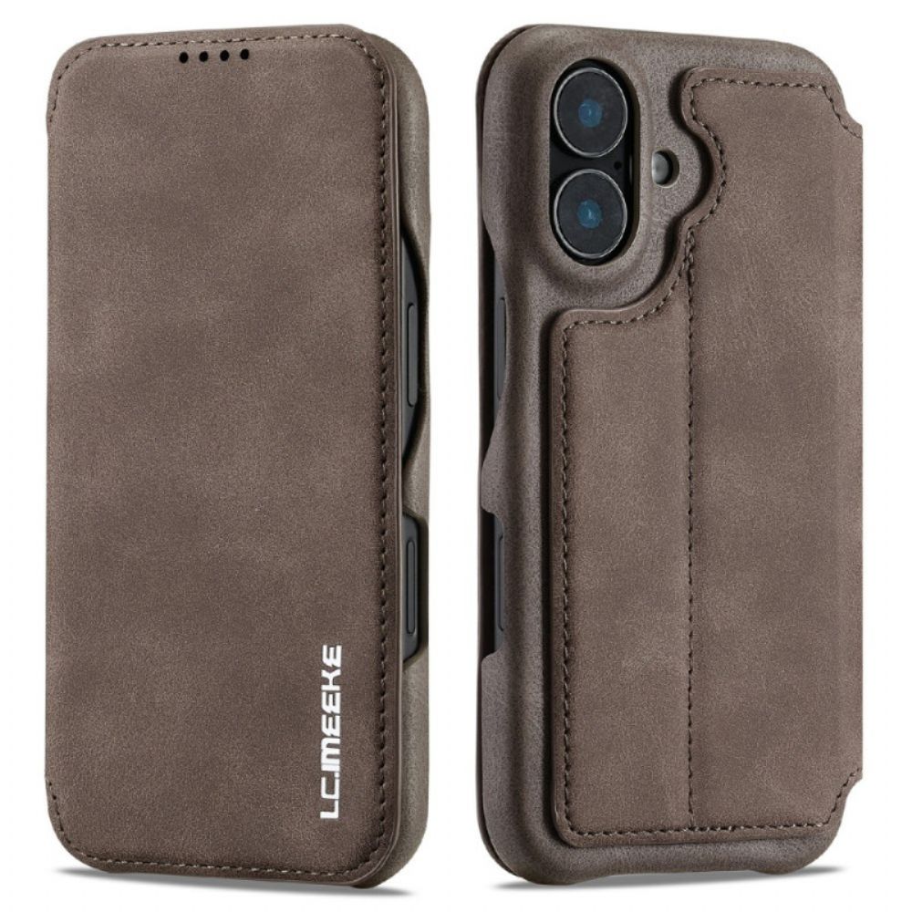 Folio-hoesje iPhone 17 Telefoonhoesje Lc.imeeke
