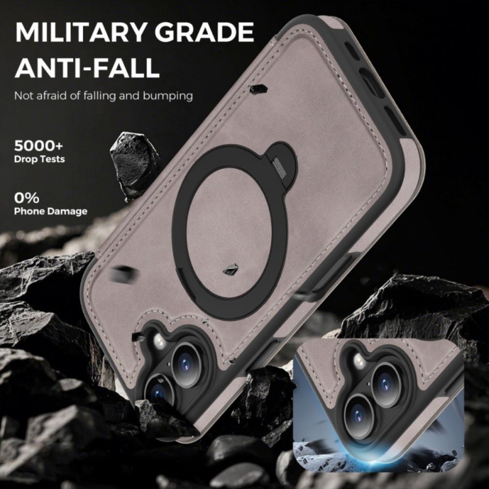 Folio-hoesje iPhone 17 Telefoonhoesje Magsafe-geïntegreerde Rfid-blokkering