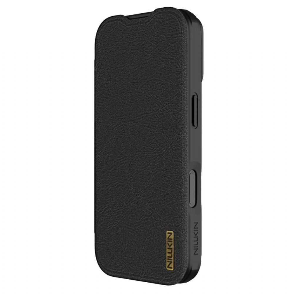 Folio-hoesje iPhone 17 Telefoonhoesje Qin Pro-serie Nillkin