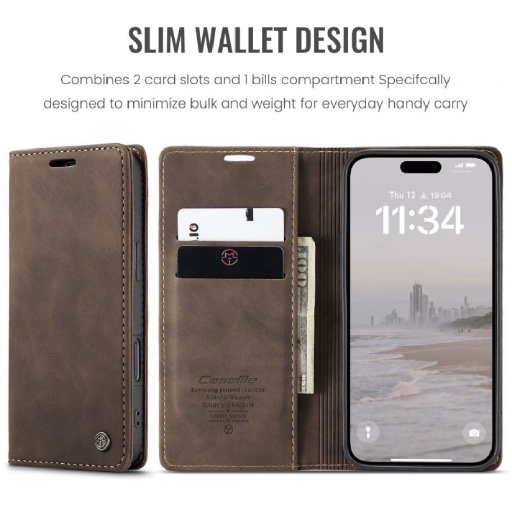 Folio-hoesje iPhone 17 Telefoonhoesje Rfid-bescherming Caseme