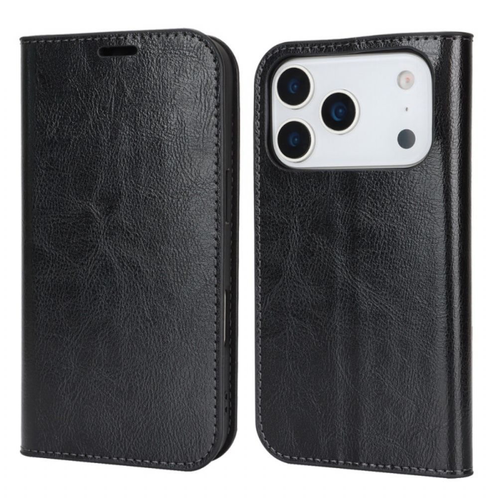 Folio-hoesje Voor iPhone 17 Pro Leer