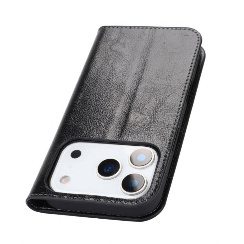 Folio-hoesje Voor iPhone 17 Pro Leer