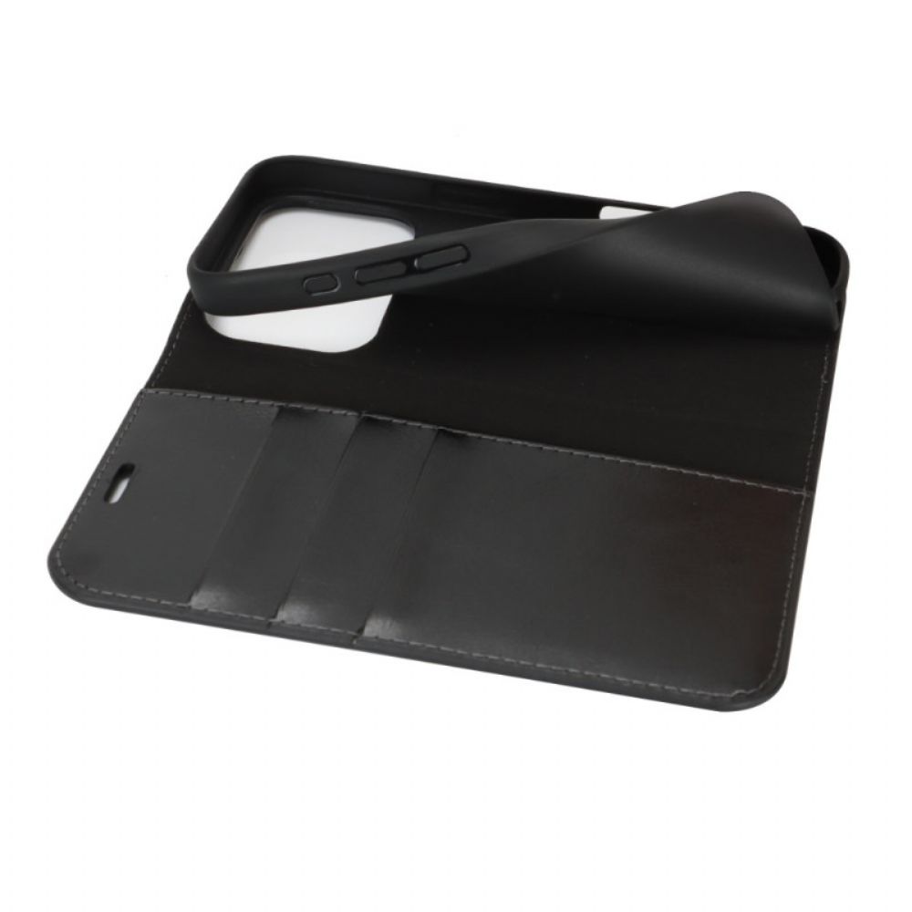 Folio-hoesje Voor iPhone 17 Pro Leer