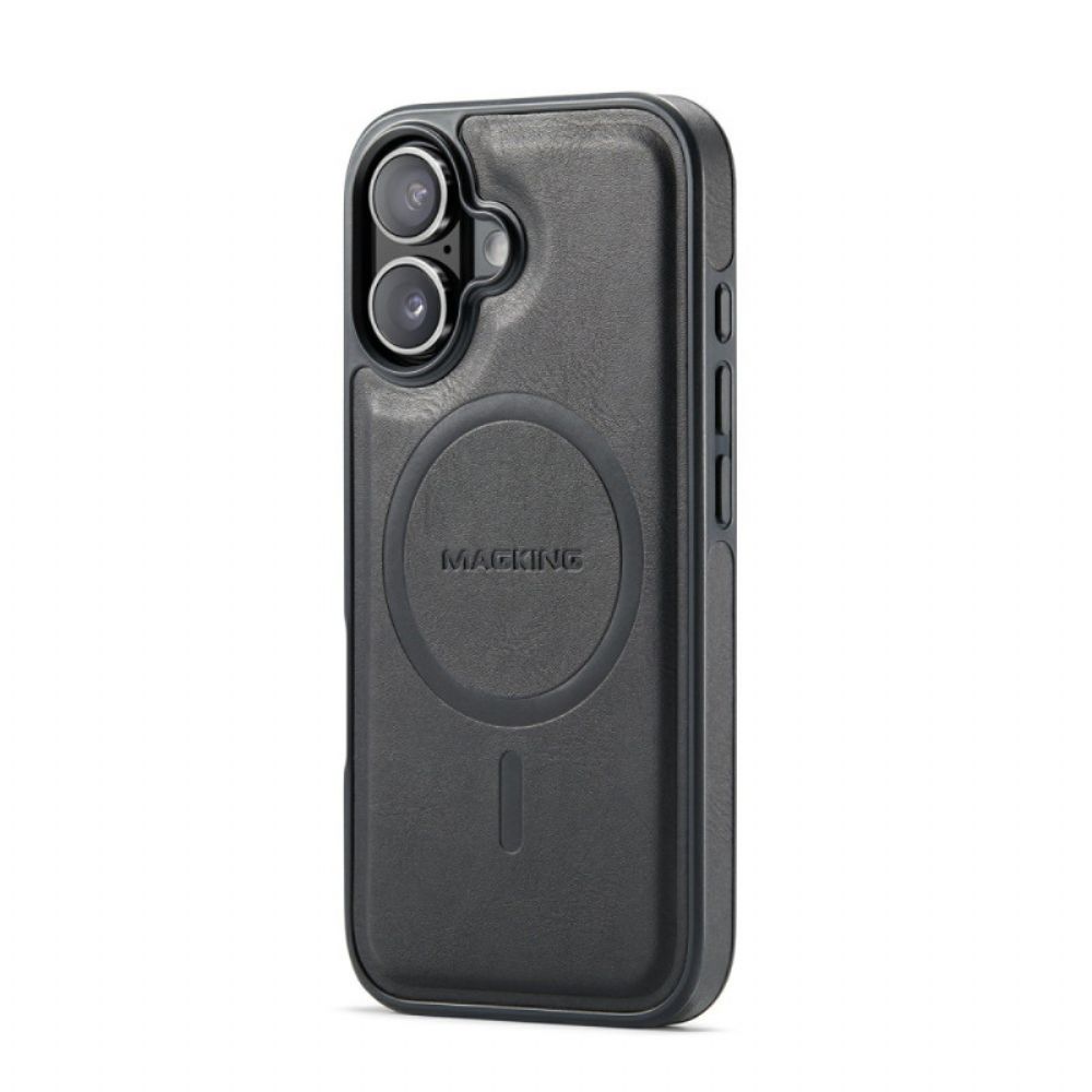 Hoesje iPhone 17 Compatibel Met Magsafe Afneembare Kaarthouder Magking Bescherming Hoesje