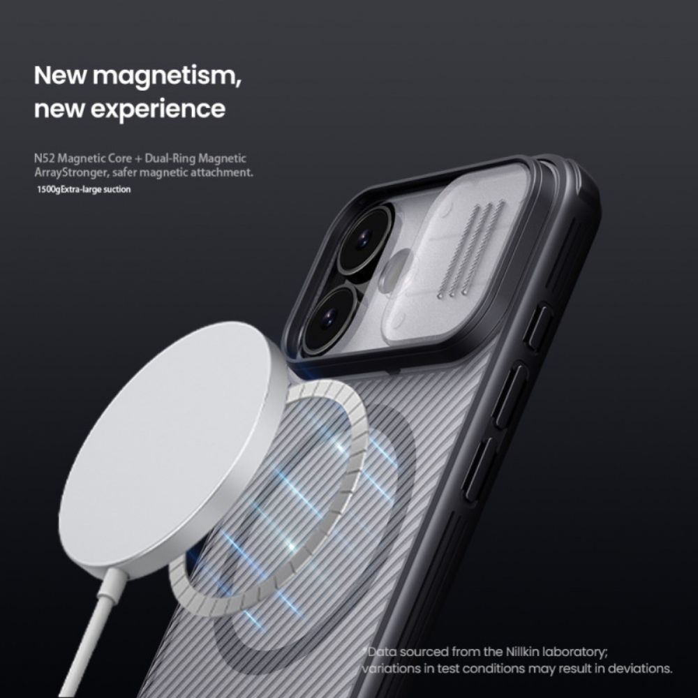 Hoesje iPhone 17 Magsafe Camshield Pro-serie Nillkin