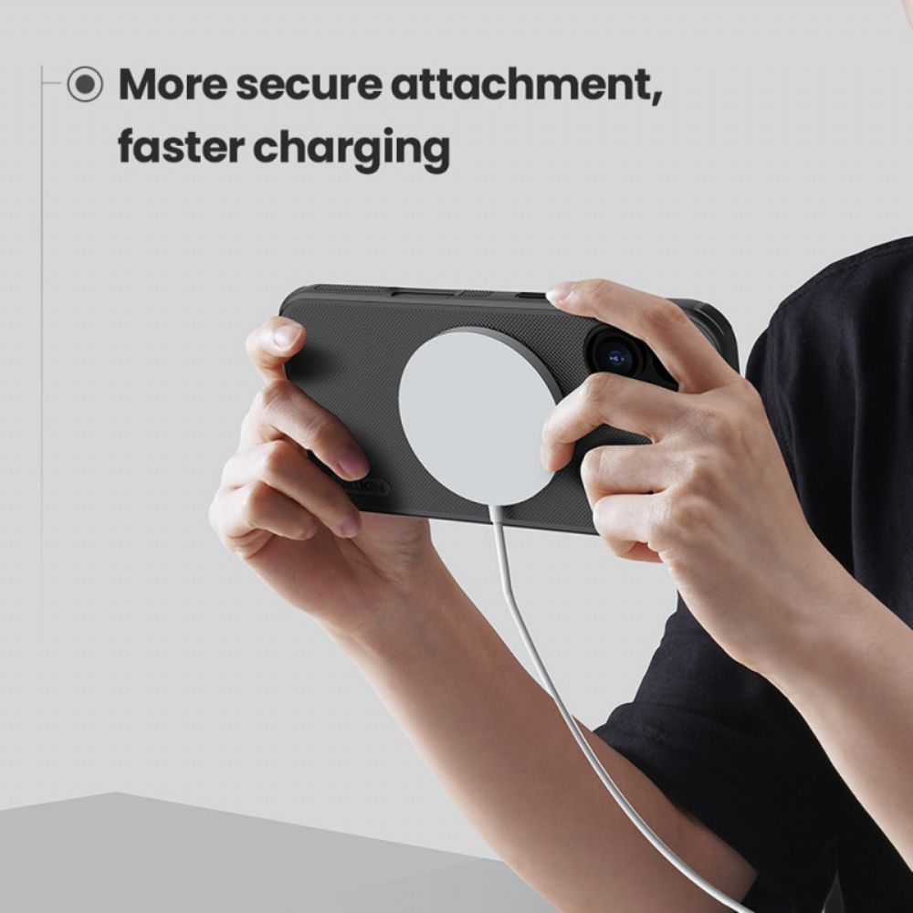 Hoesje iPhone 17 Magsafe-compatibel Mat Schild Pro Nillkin