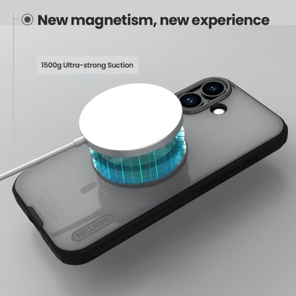Hoesje iPhone 17 Magsafe Compatibel Met Frosted Shield Pro Nillkin