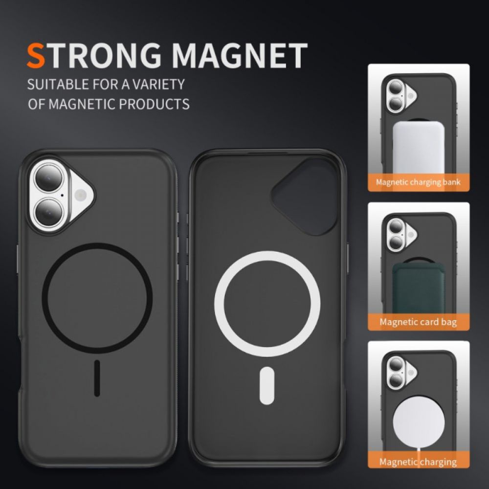 Hoesje iPhone 17 Magsafe Compatibel Met Hybrid Shockproof