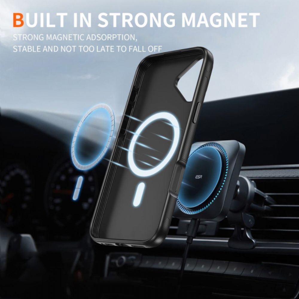 Hoesje iPhone 17 Magsafe Compatibel Met Hybrid Shockproof