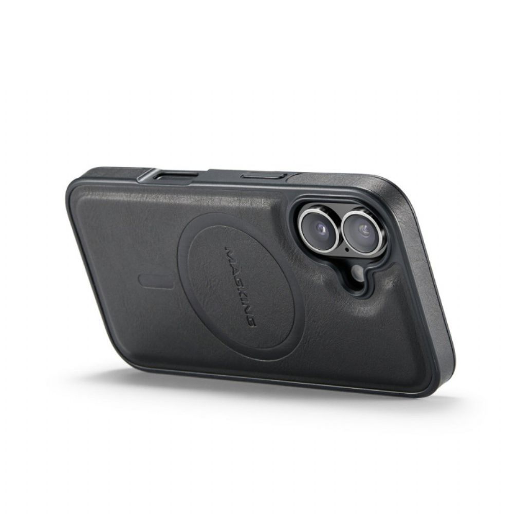 Hoesje iPhone 17 Magsafe Compatibel Met Premium Leerlook