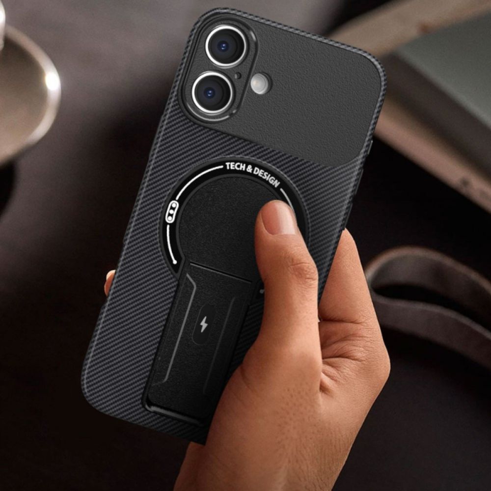 Hoesje iPhone 17 Ultra Duurzaam Met Ingebouwde Standaard Bescherming Hoesje