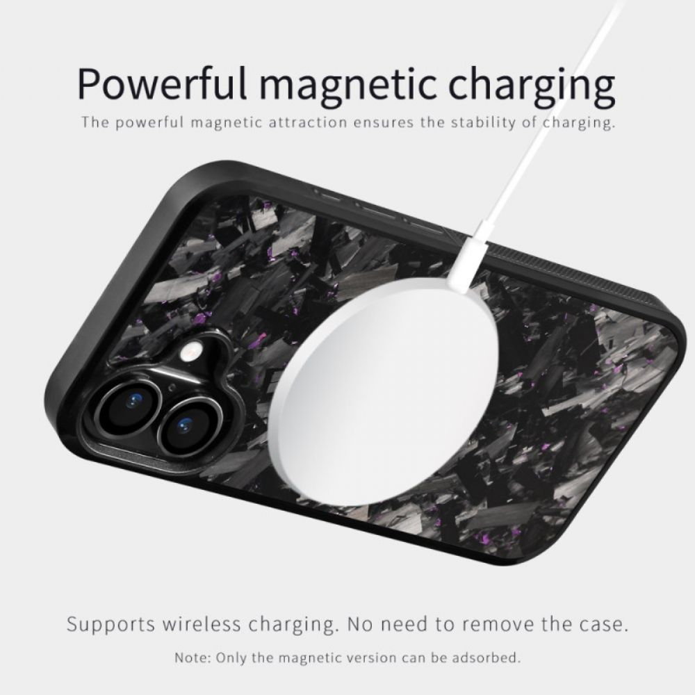 Hoesje Voor iPhone 17 Gesmede Aramidevezel Magsafe