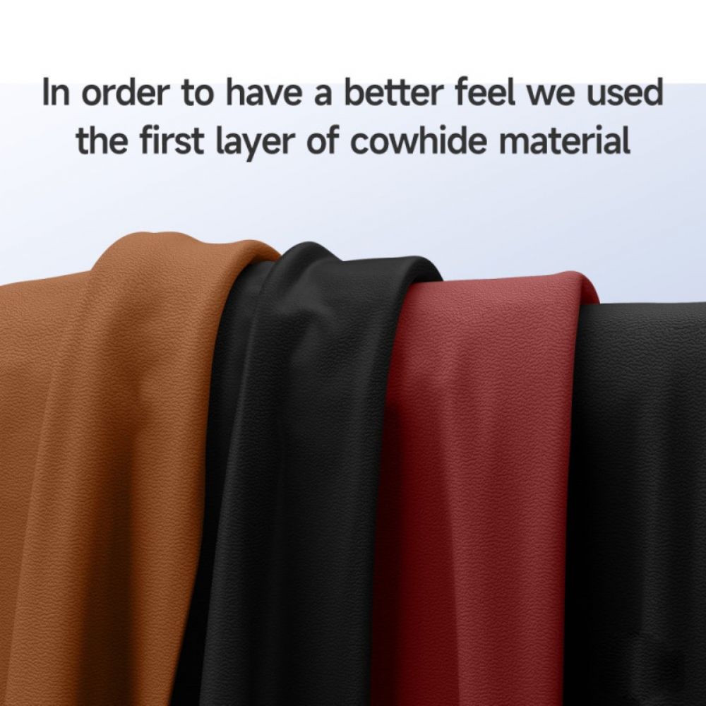 Hoesje Voor iPhone 17 Magsafe Compatibel Met Leer Met Standaard