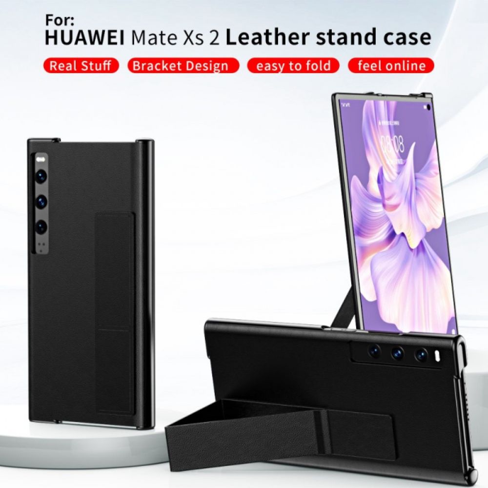 Hoesje Huawei Mate XS 2 Met Standaard En Draagriem