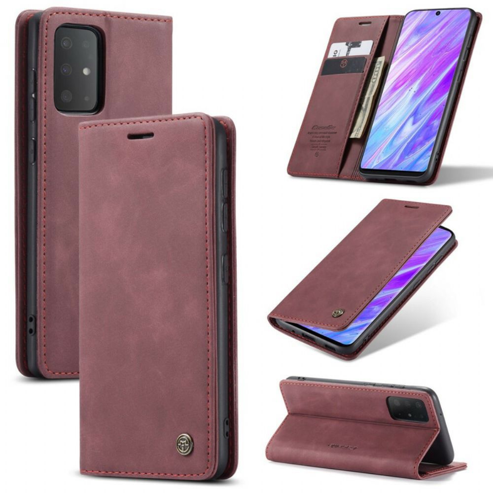 Bescherming Hoesje voor Samsung Galaxy S20 Folio-hoesje Caseme Kunstleer