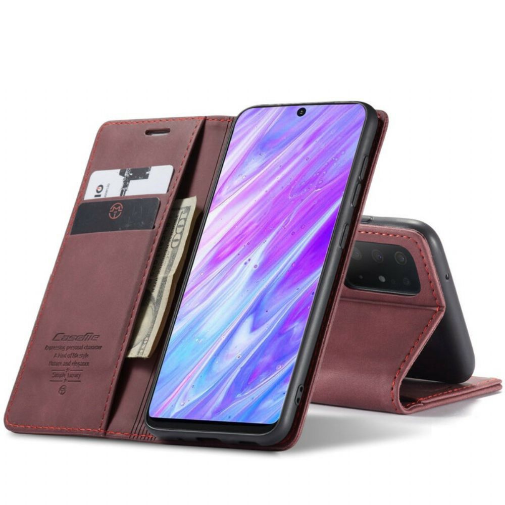 Bescherming Hoesje voor Samsung Galaxy S20 Folio-hoesje Caseme Kunstleer