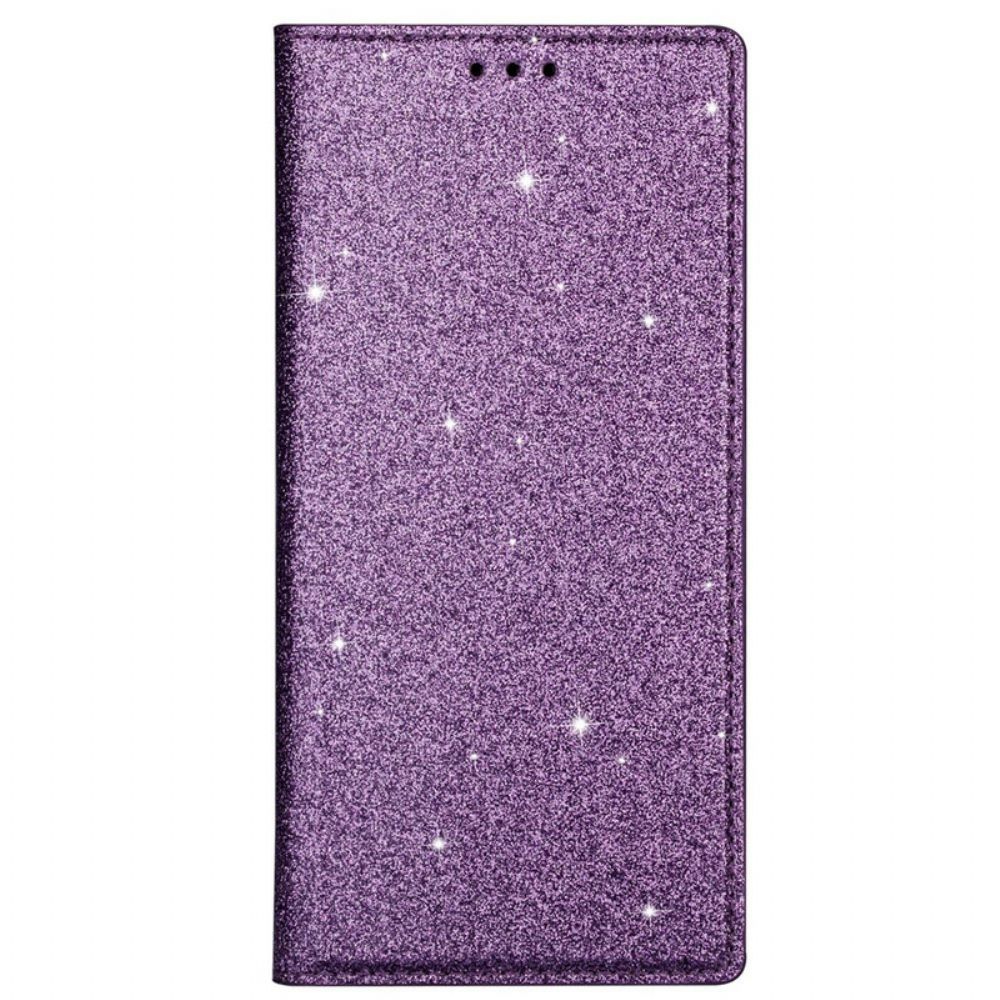 Bescherming Hoesje voor Samsung Galaxy S20 Folio-hoesje Paillettenstijl