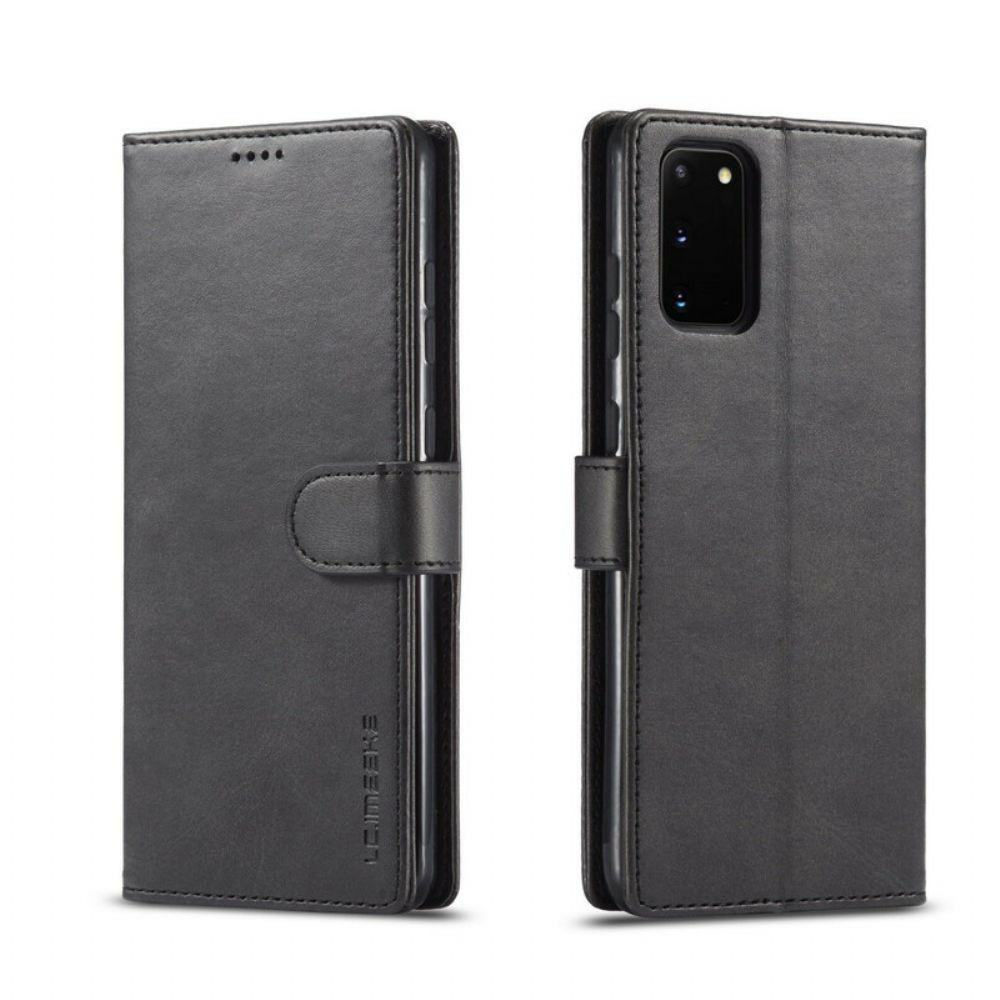 Folio-hoesje voor Samsung Galaxy S20 Lc.imeeke Leereffect